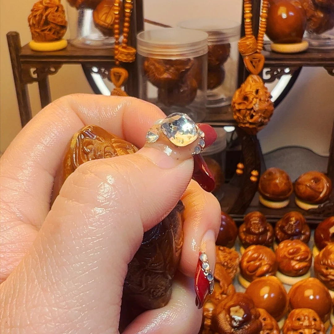 橄榄核手串/手链?****?飞天