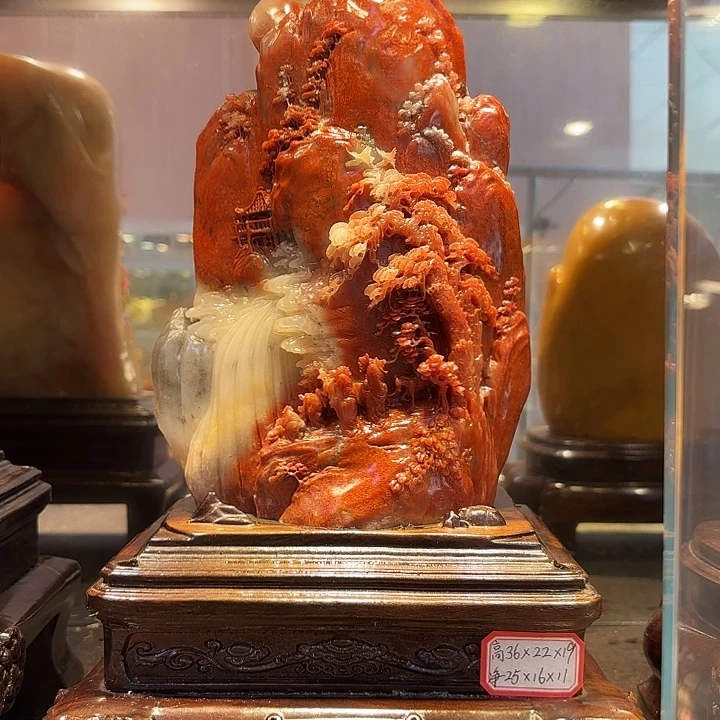 F***寿山石寿山石雕刻作品