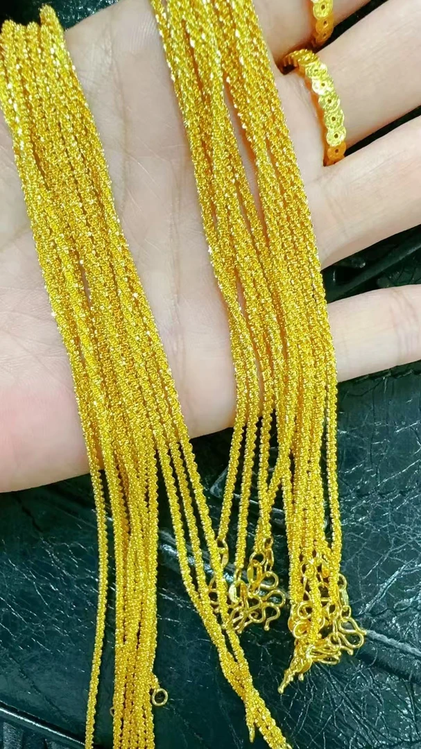 合金项链 福利款爆闪满天星项链（一立金沙）