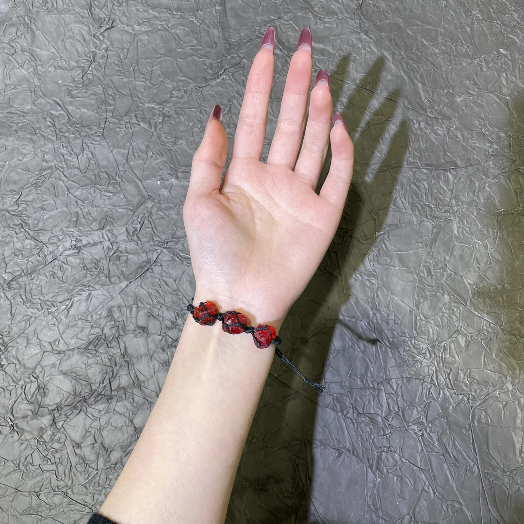 Macrame手工编织手链【三颗】