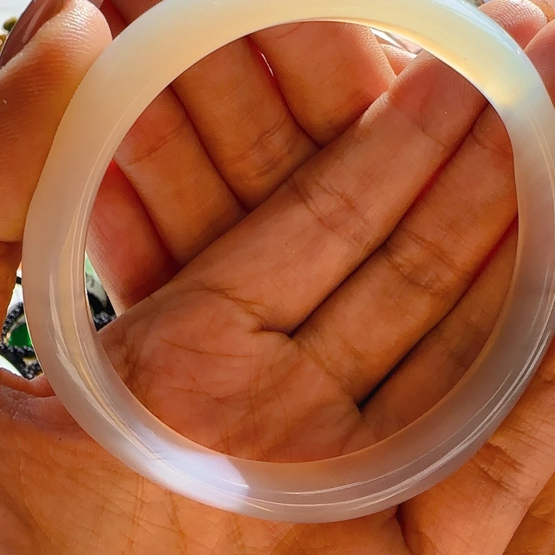 石英质玉手镯合金天*手镯38