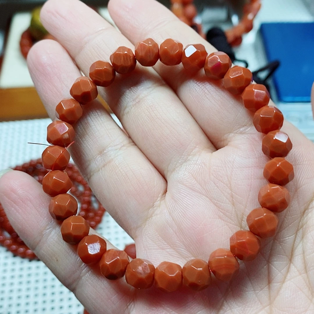 未镶嵌手串南红玛瑙卡8