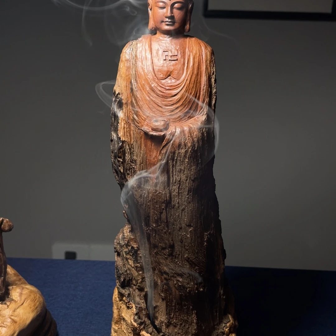 荔枝木缇*木雕工艺品摆件