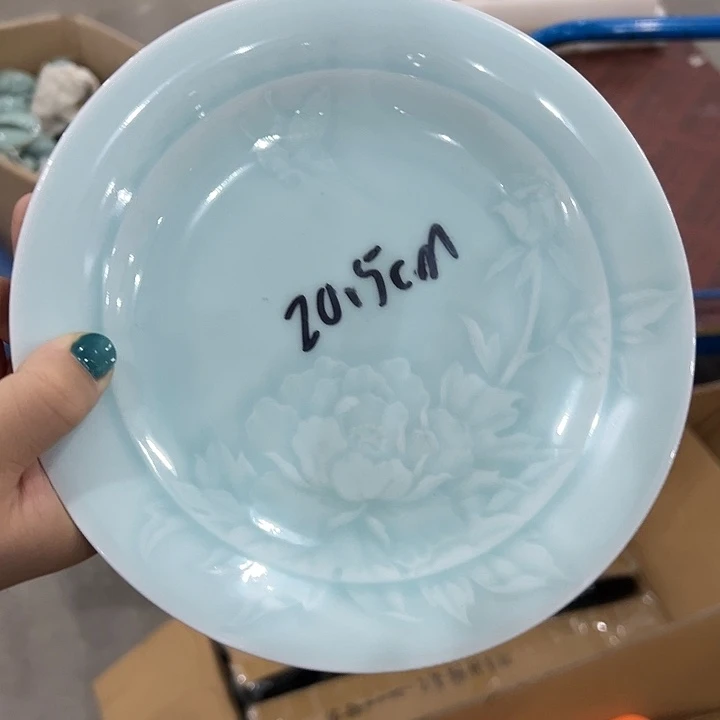 龙泉云间青瓷小米茶器