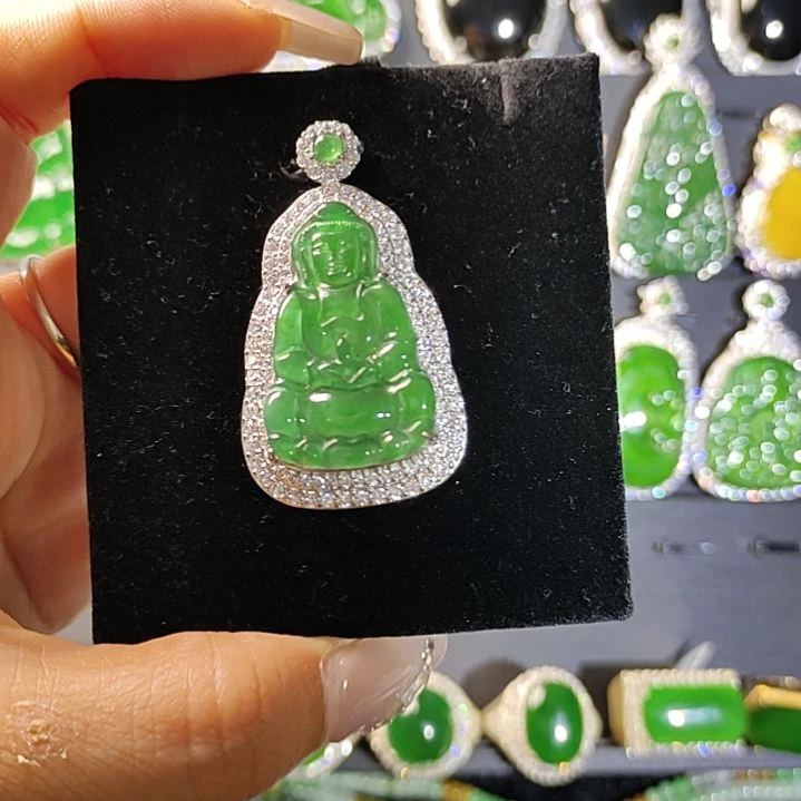 翡翠颈饰未镶嵌88866677777