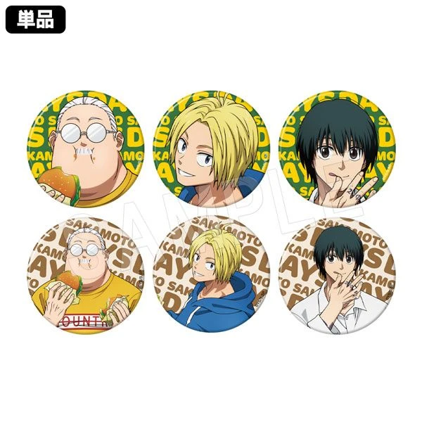 【现货】JF2025坂本日常中外矿业系列（吧唧&拍立得） 日版正版【盲盒】