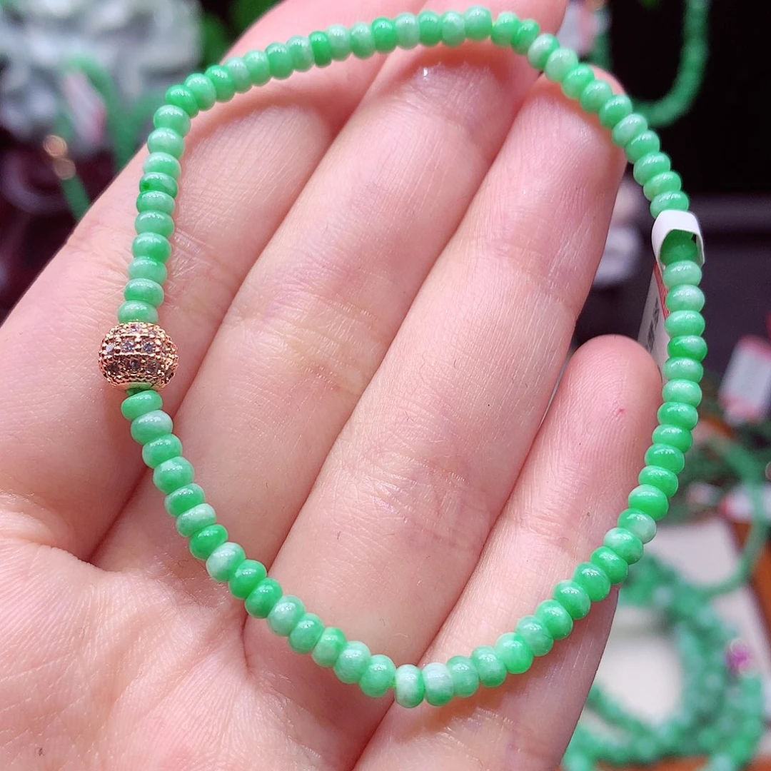 翡翠未镶嵌手链翡翠