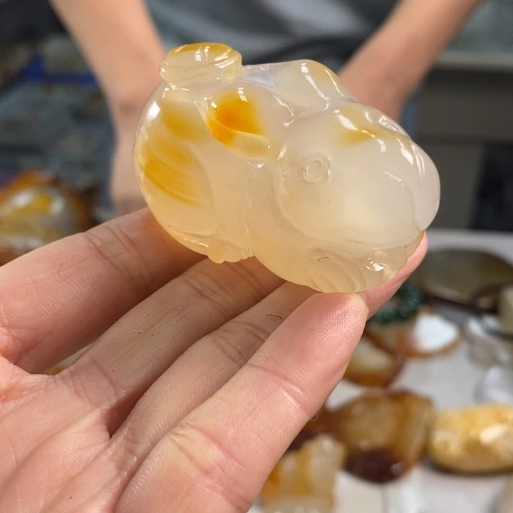 玛瑙/玉髓吊坠(不含链)未镶嵌