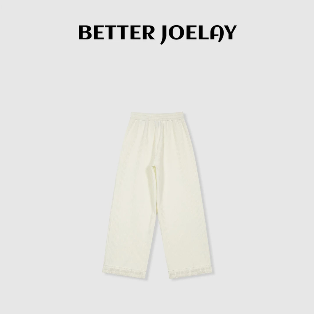 BETTER JOELAY-【潮酷裂变】百搭宽松休闲直筒运动裤慵懒风Z4453