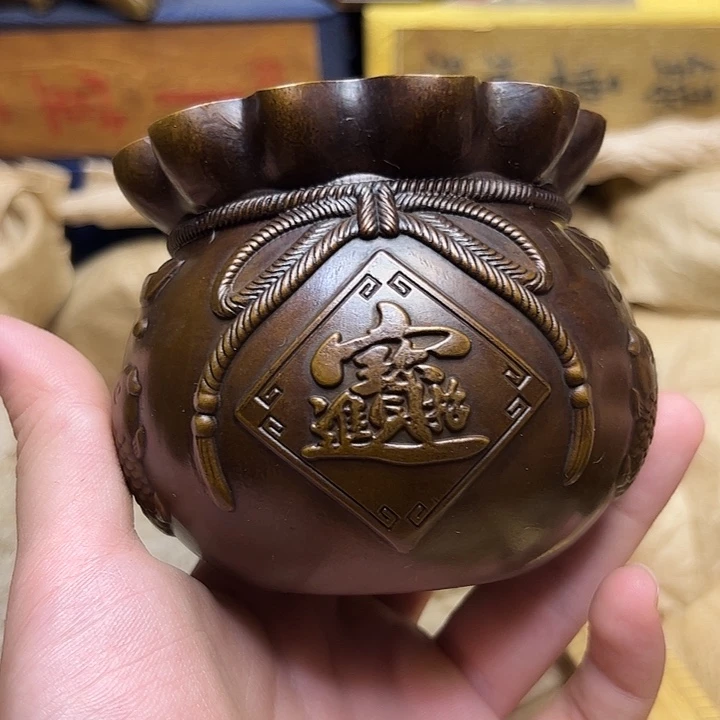 精美铜器摆件下单