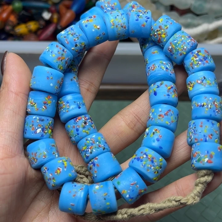 琉璃颈饰5972琉璃一条