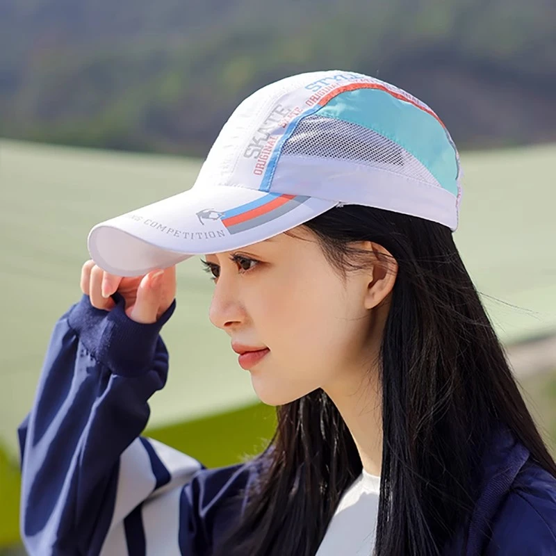 2025新款帽子男女夏季户外遮阳速干透气棒球帽防晒防紫外线鸭舌帽
