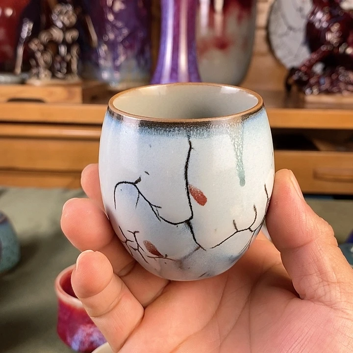 龙蛋杯踏雪寻梅，