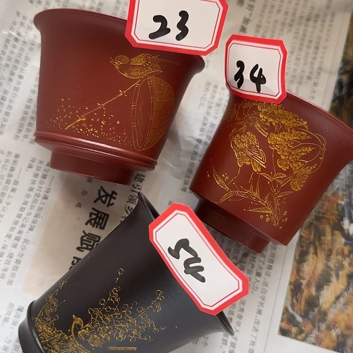 茶杯紫砂宜兴原矿紫砂主人杯