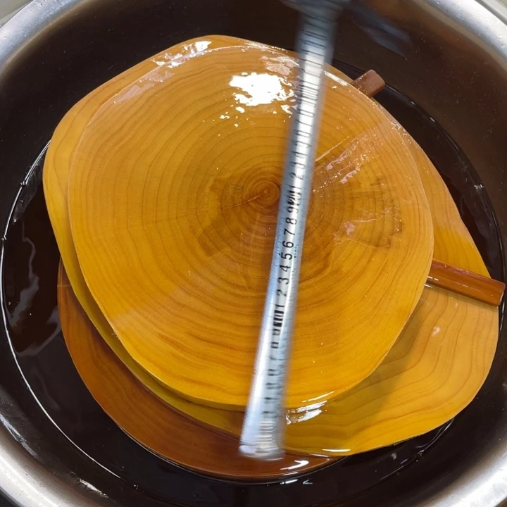 银杏木去皮实木菜墩32✖️30✖️5