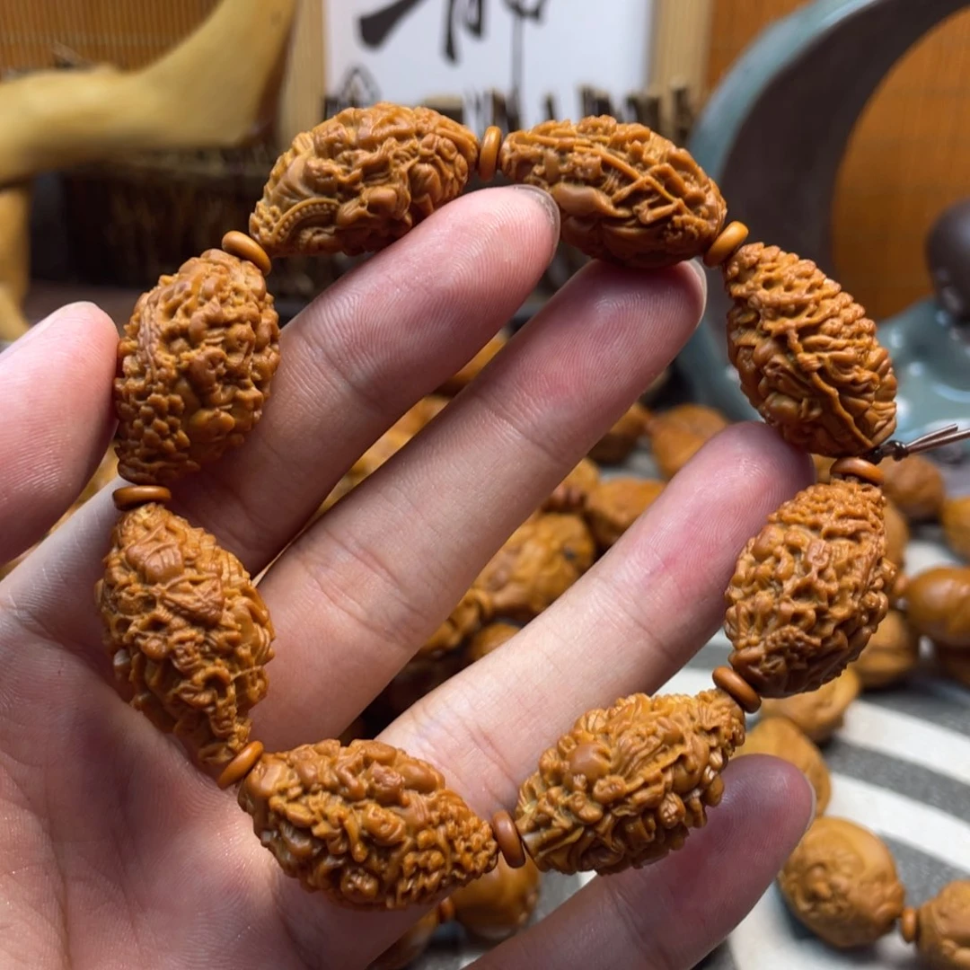 橄榄核手串/手链橄榄核雕工艺手串5119