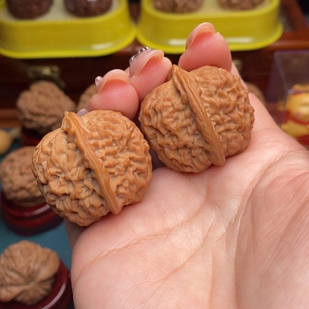 吊坠文玩核桃35荔枝纹