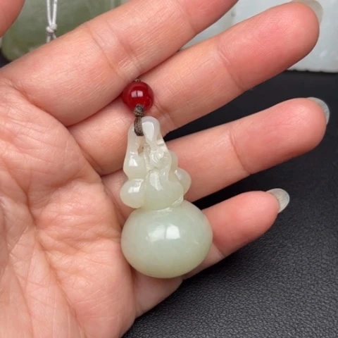 和田玉挂件未镶嵌独****3