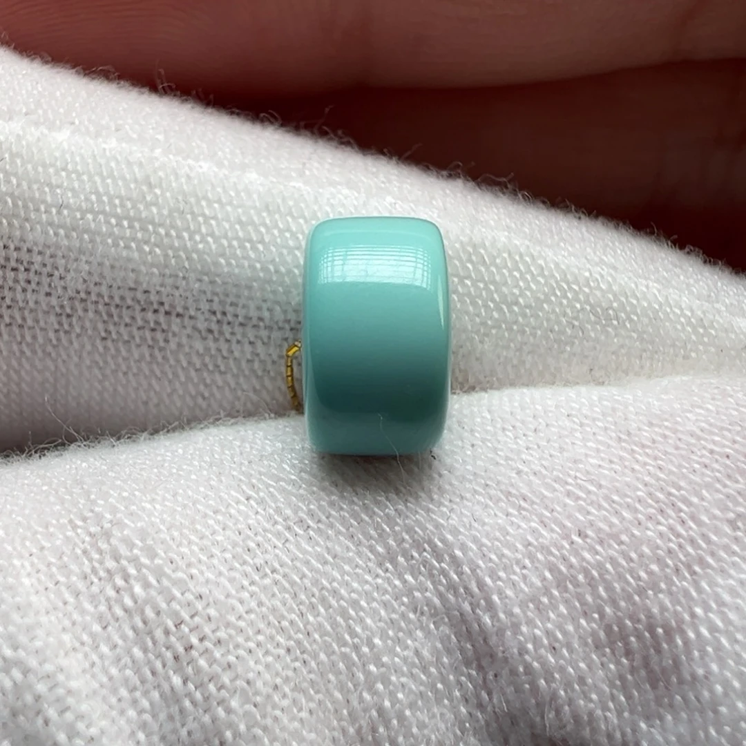 绿松石未镶嵌配饰9.2*5.6mm