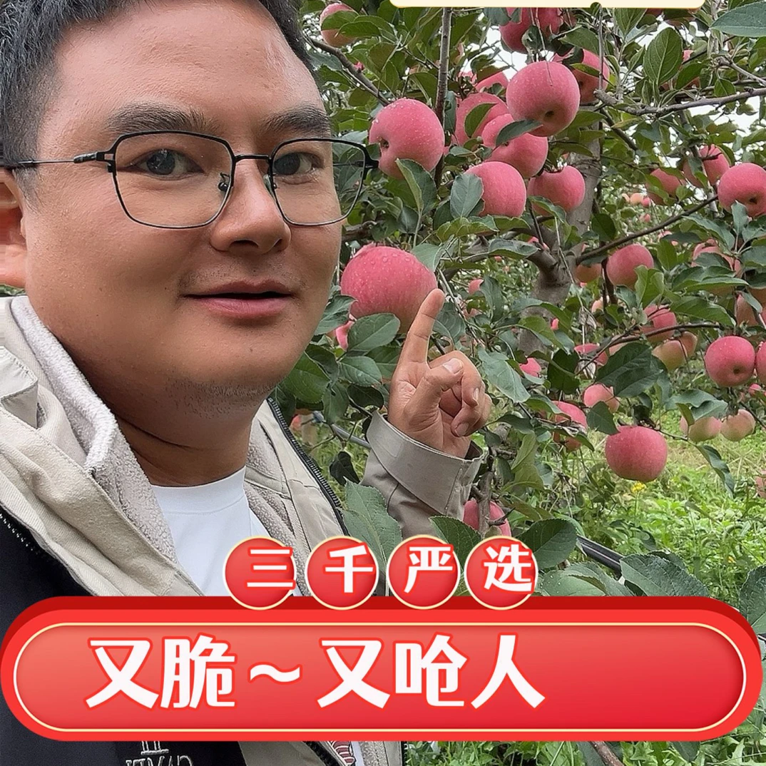 【顺丰包邮】河南灵宝高山富硒红富士苹果    现摘现发  应季水果