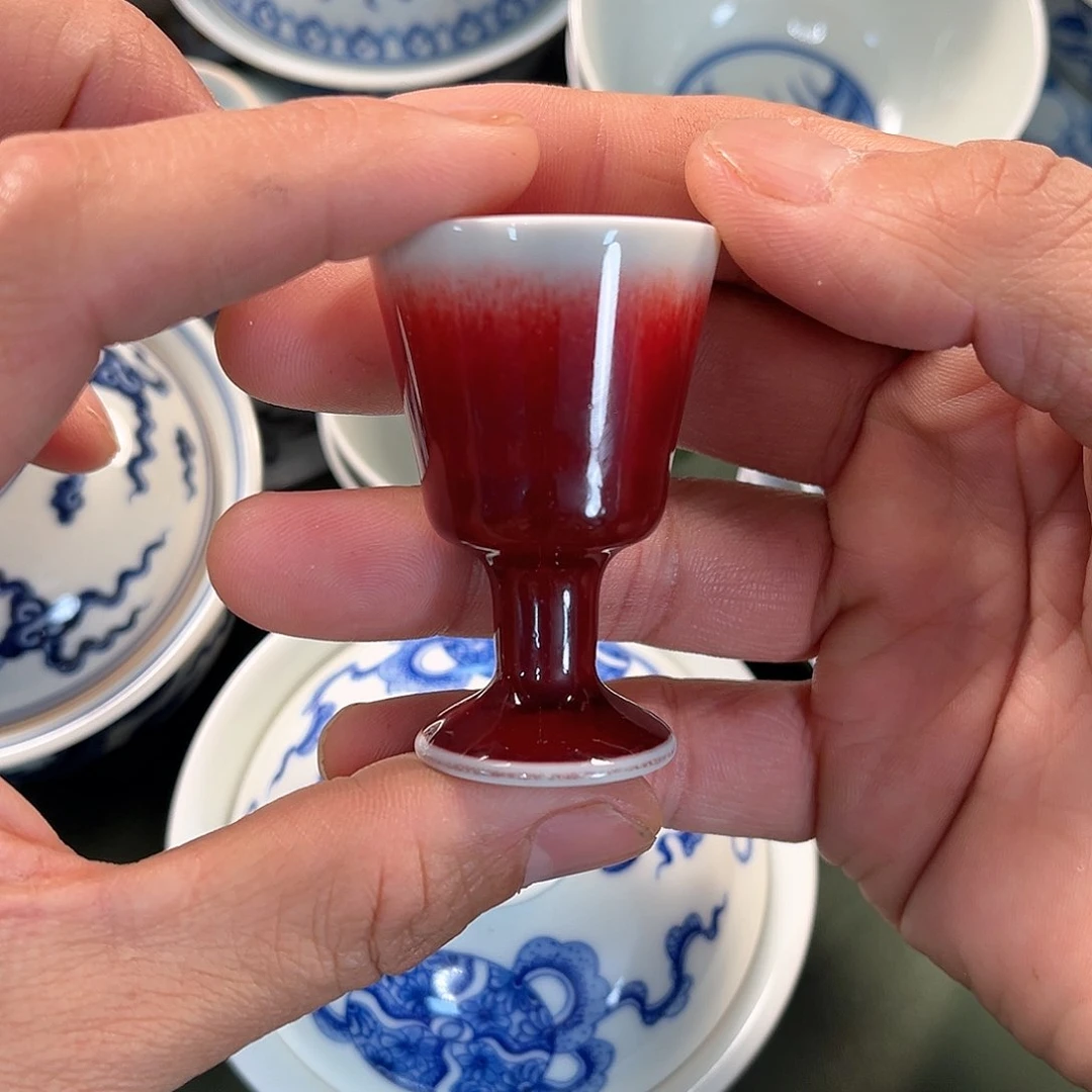 杯青花瓷器青花瓷器