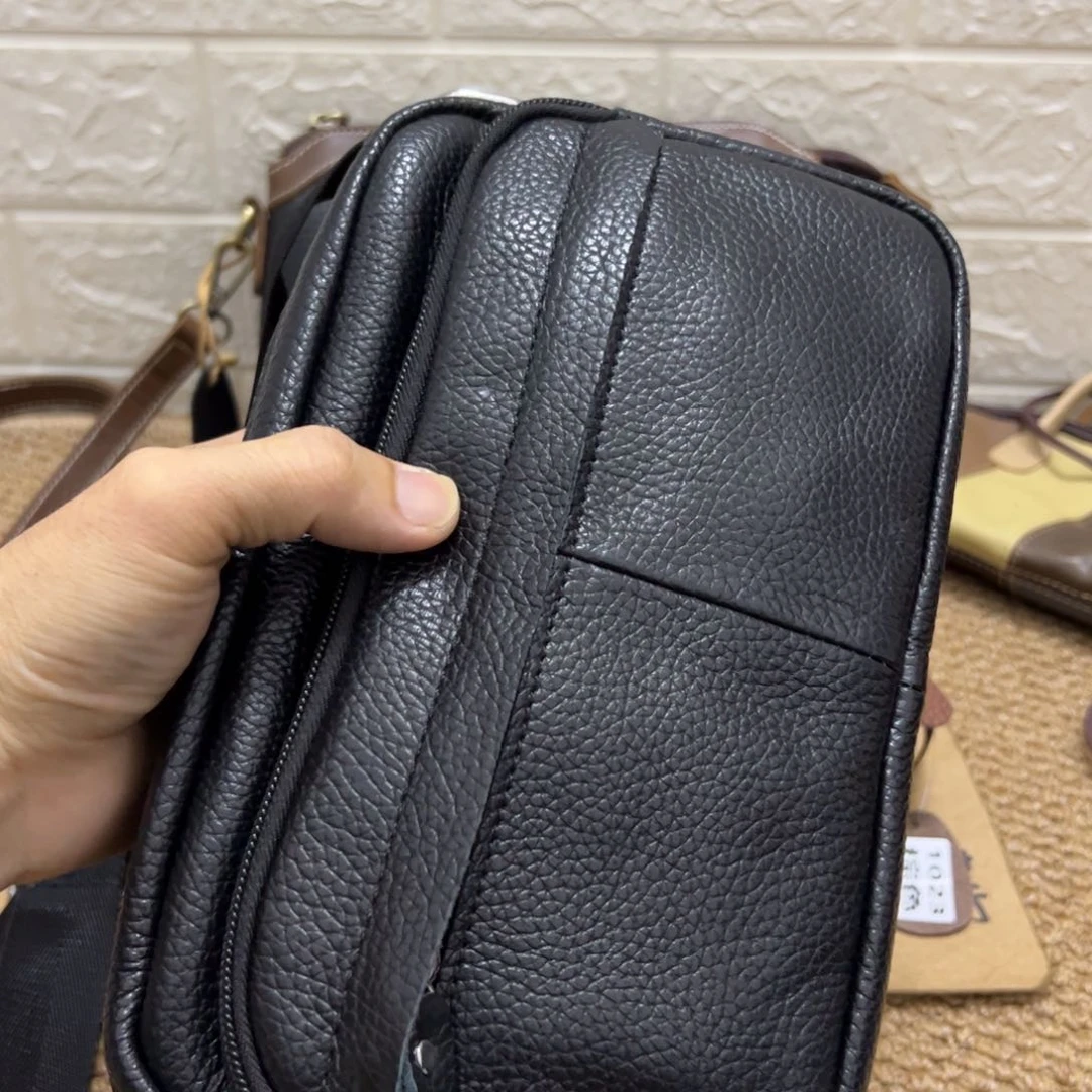 【闪购商品】头层牛皮黑色