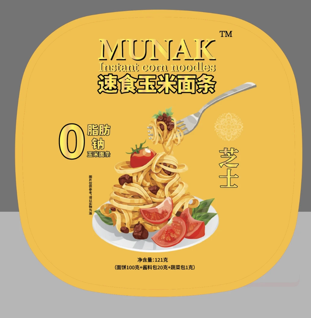 穆耐克速食玉米面条 芝士味3包