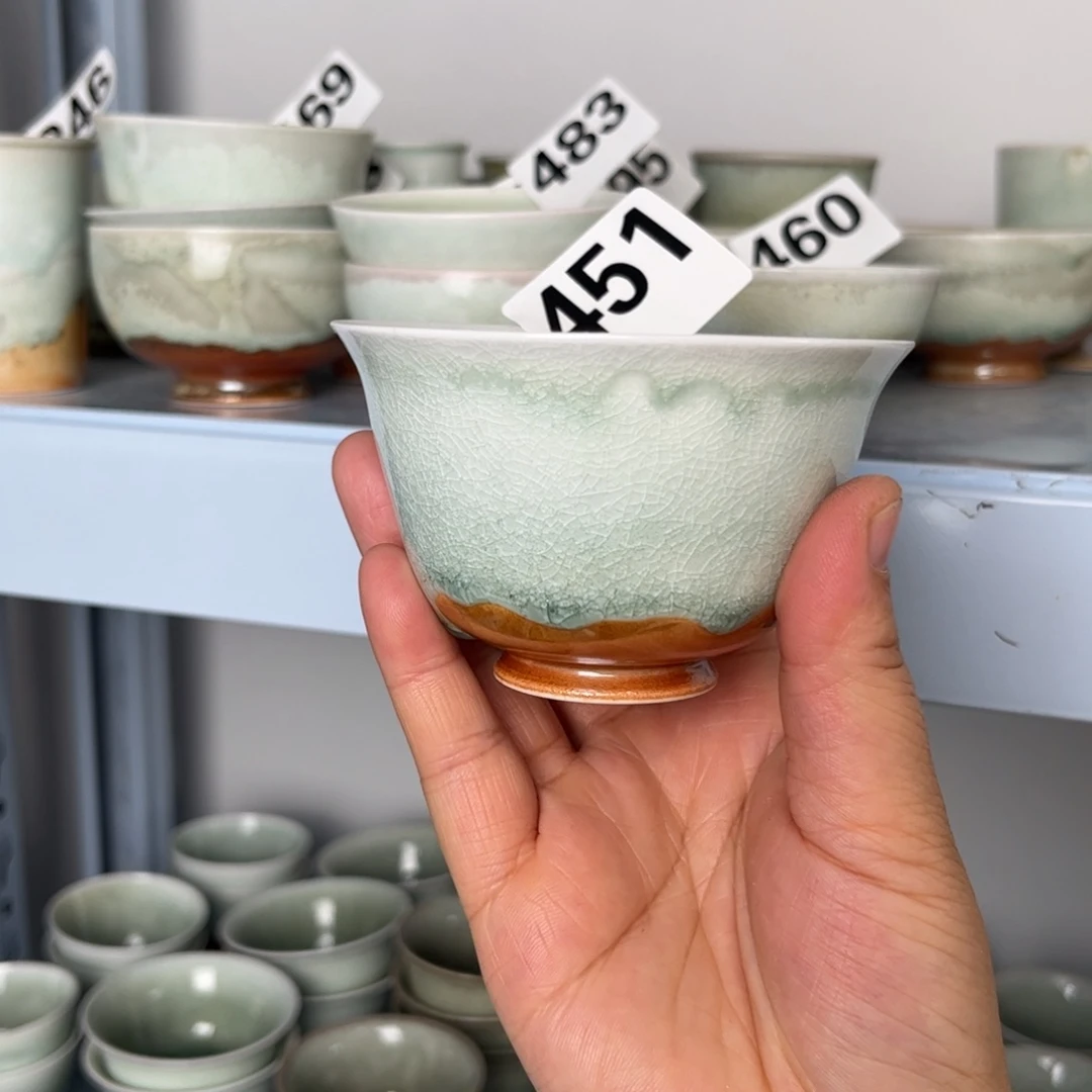 瓷杯子我们观山观水观自在