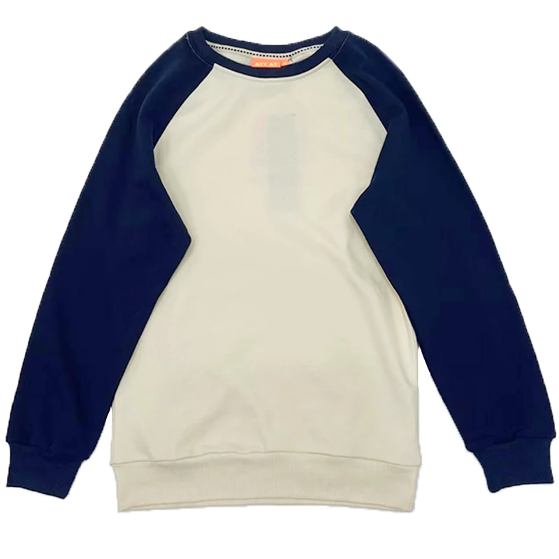 拼接秋季长袖圆领透气开衫款卫衣男士上衣拼色男款