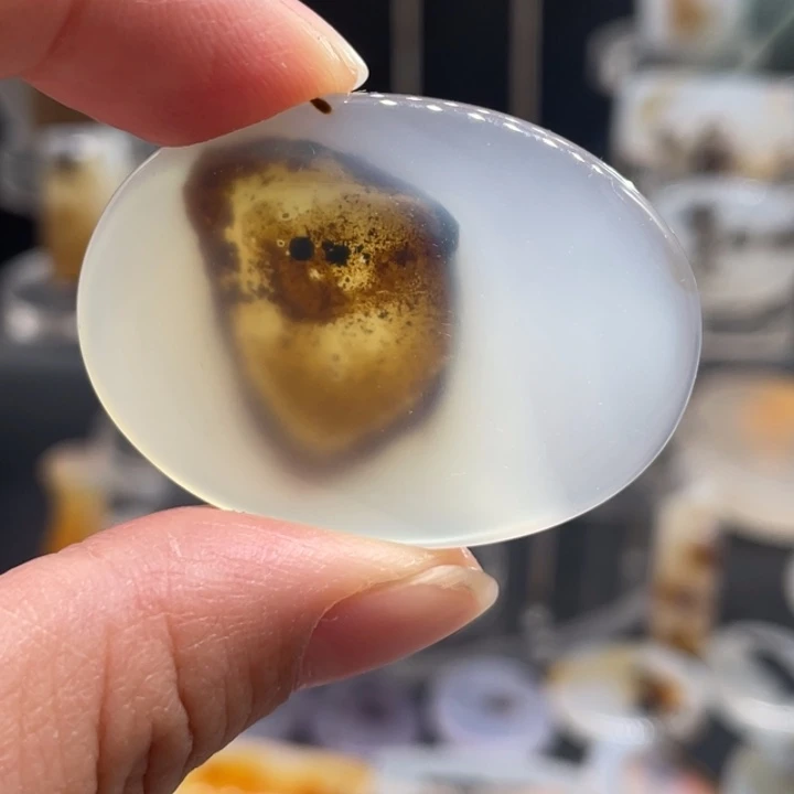 玛瑙/玉髓合金颈饰
