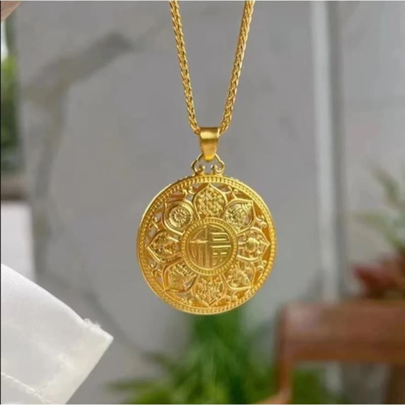 【专柜同款】八宝罗盘吊坠、项链