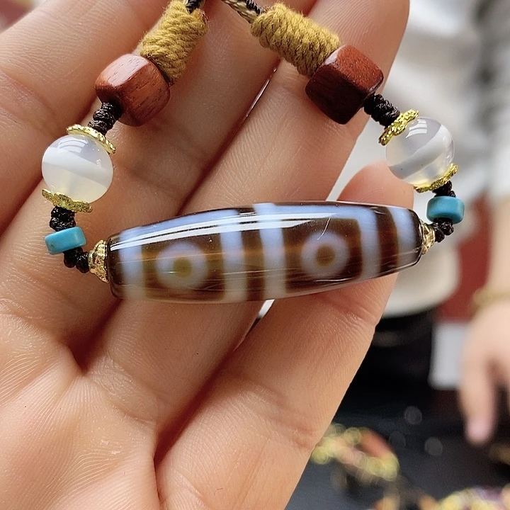 玛瑙/玉髓合金颈饰