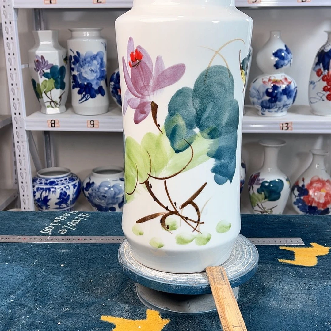 摆件景德镇陶瓷书鸟