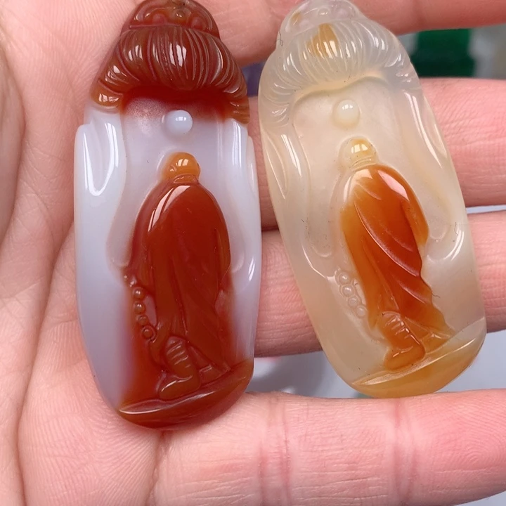 玛瑙/玉髓颈饰未镶嵌O****)