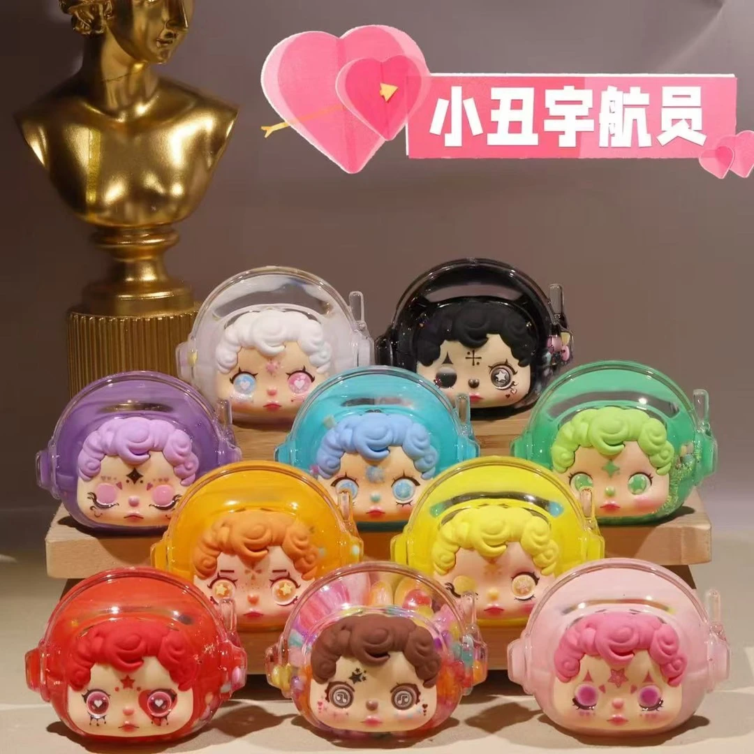 【直播拆】SP泡泡马特宇航员巨无霸李四入油摆件流沙瓶饰品卡通配件