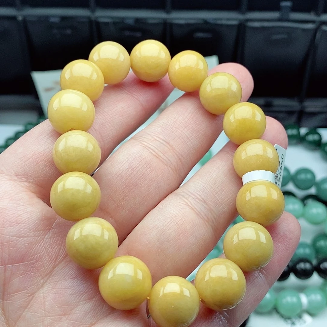 翡翠毛衣链未镶嵌