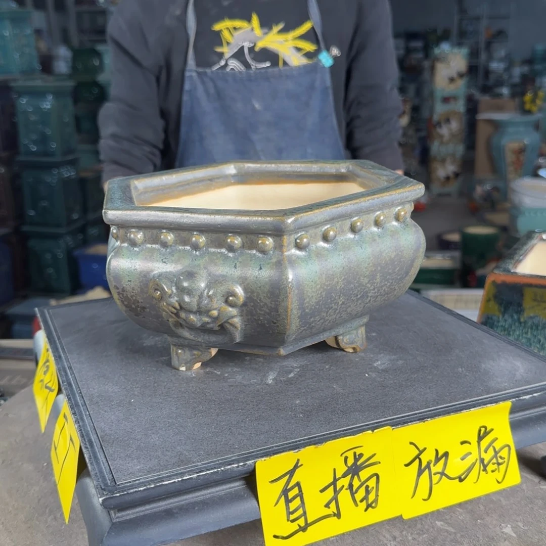 一风堂石湾花盆。245