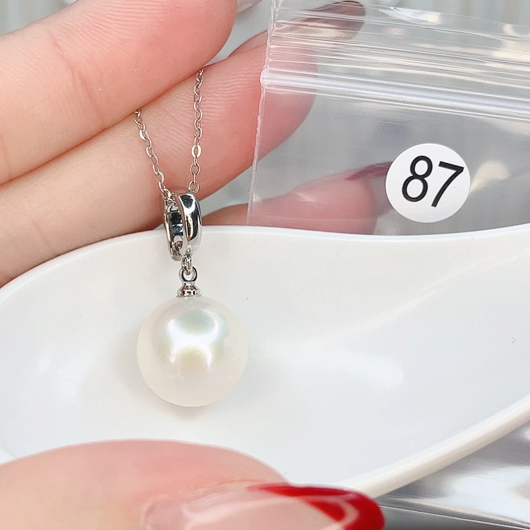 合金淡水珍珠吊坠(赠链)