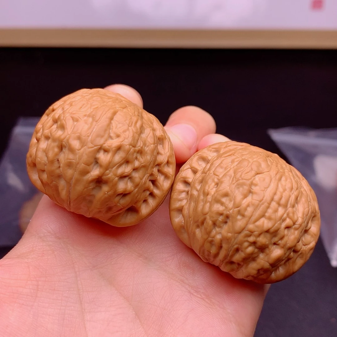 【闪购商品】文玩核桃把件铁锤41➕微修