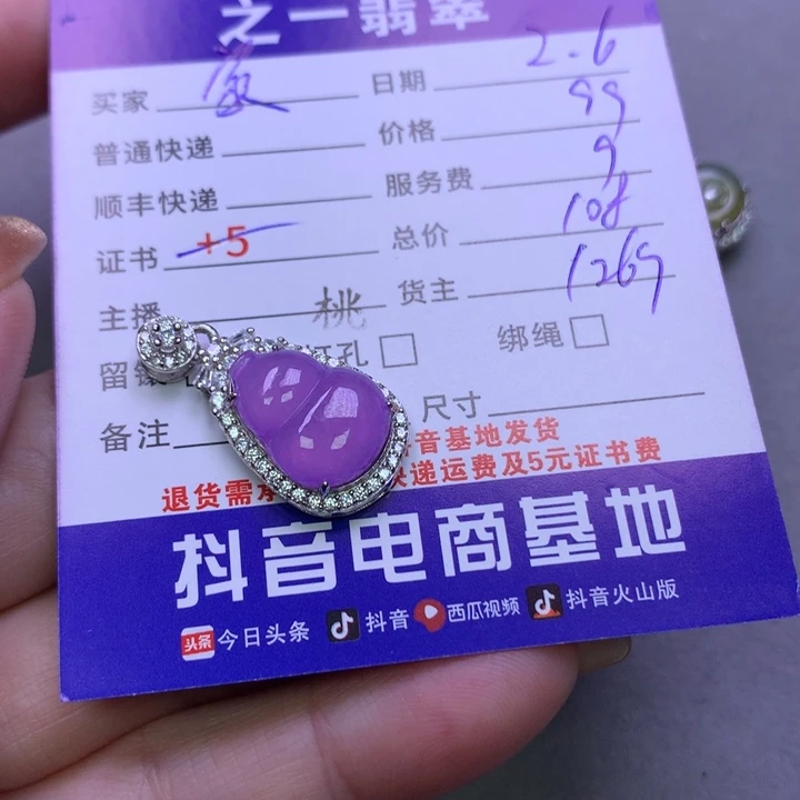 翡翠颈饰未镶嵌家***兴