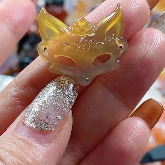 玛瑙/玉髓吊坠(赠链)未镶嵌霹**侠