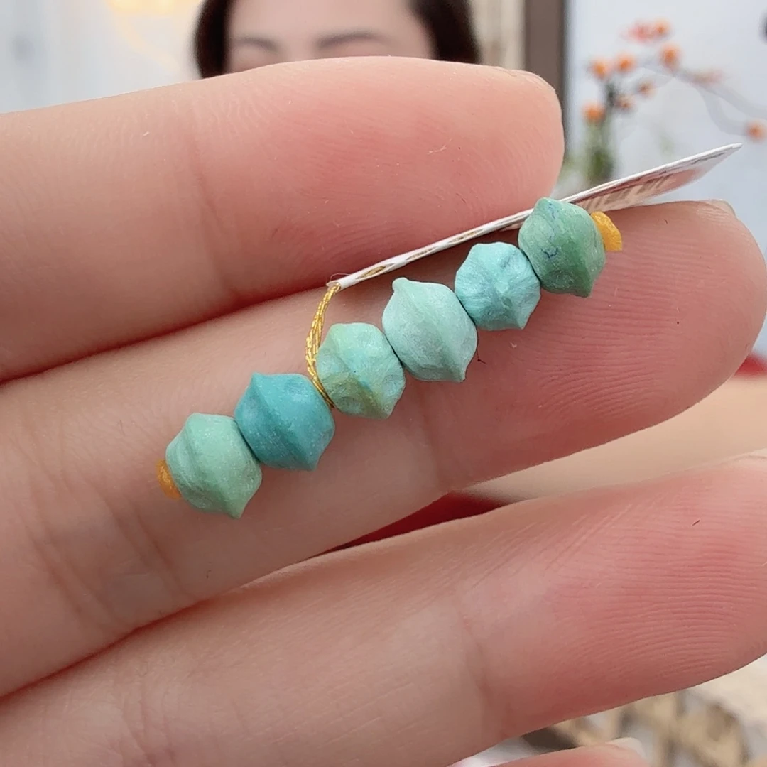 绿松石未镶嵌珠宝半成品