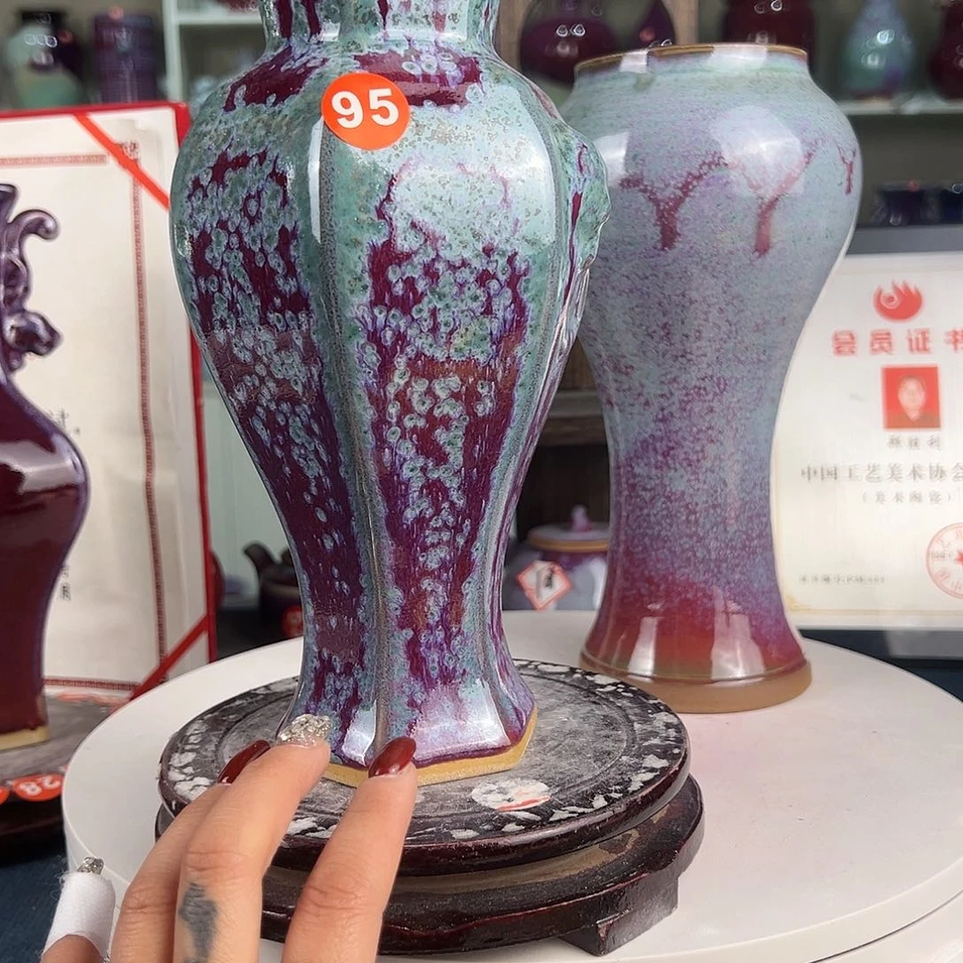 摆件郑家钧窑摆件