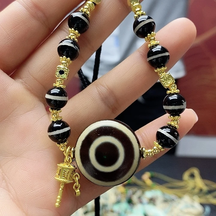 玛瑙/玉髓合金颈饰