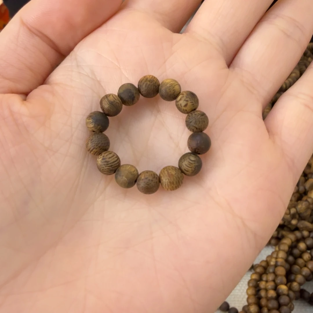 沉香碎屑沉香戒指05多样性发一