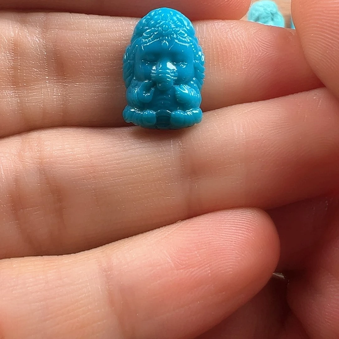 绿松石挂件未镶嵌