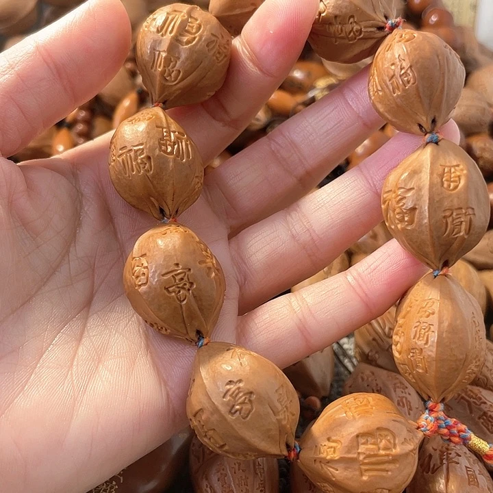 【闪购商品】橄榄核手串/手链西****?橄榄核雕
