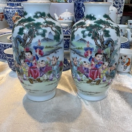 壶大*景德镇陶瓷花瓶