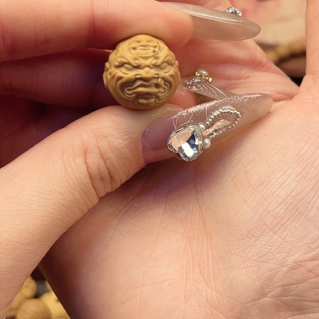 猴头核桃手串-单颗烟鬼