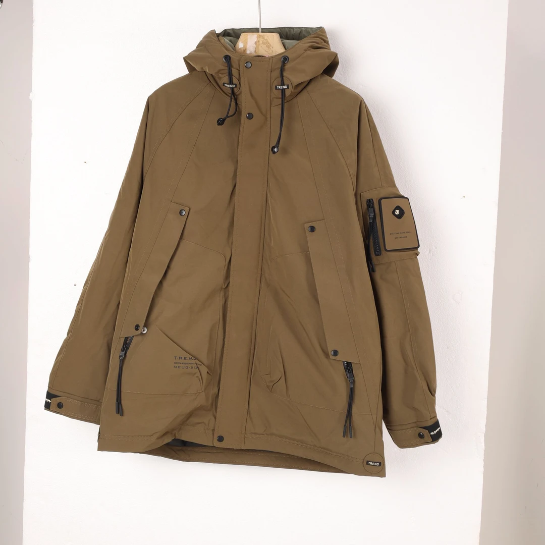 【冯漂亮甄选】N083时尚潮流休闲百搭个性棉衣